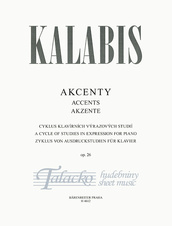 Akcenty op. 26 Cyklus klavírních výrazových studií